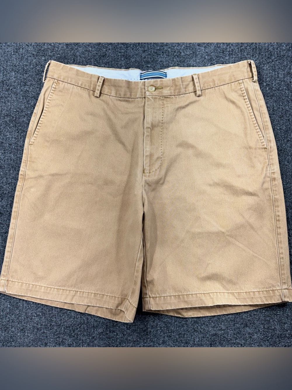 Peter Millar Khaki Chino Georgia Tech Shorts Size 38